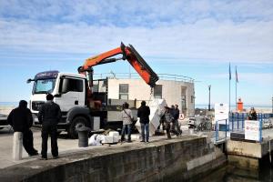Forma viva se premika - Dve kamniti skulpturi zadnjega simpozija postavljeni na izbrani lokaciji 4